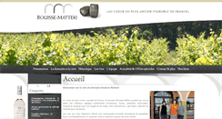 Desktop Screenshot of bouisse-matteri.fr